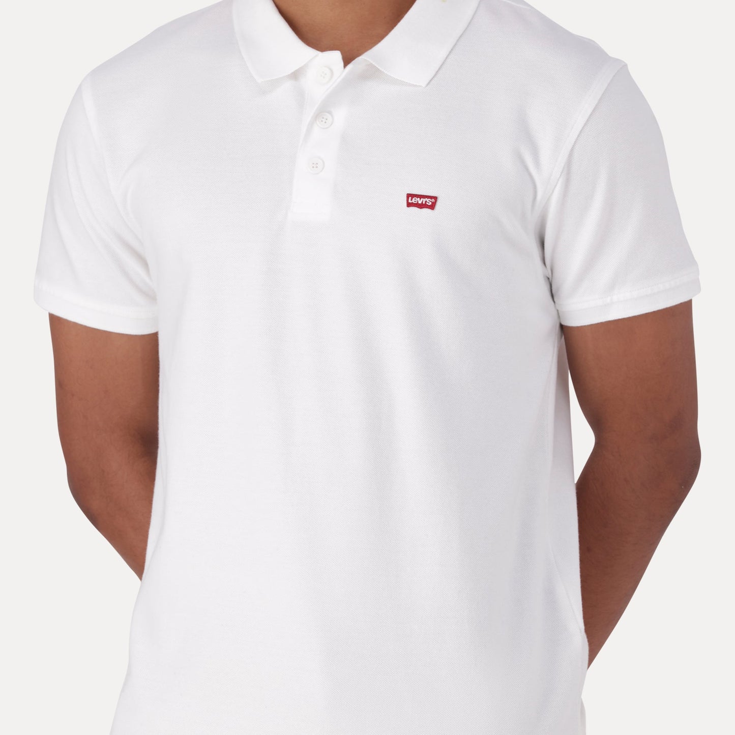 LEVI'S® MEN'S HOUSEMARK POLO SHIRT - WHITE