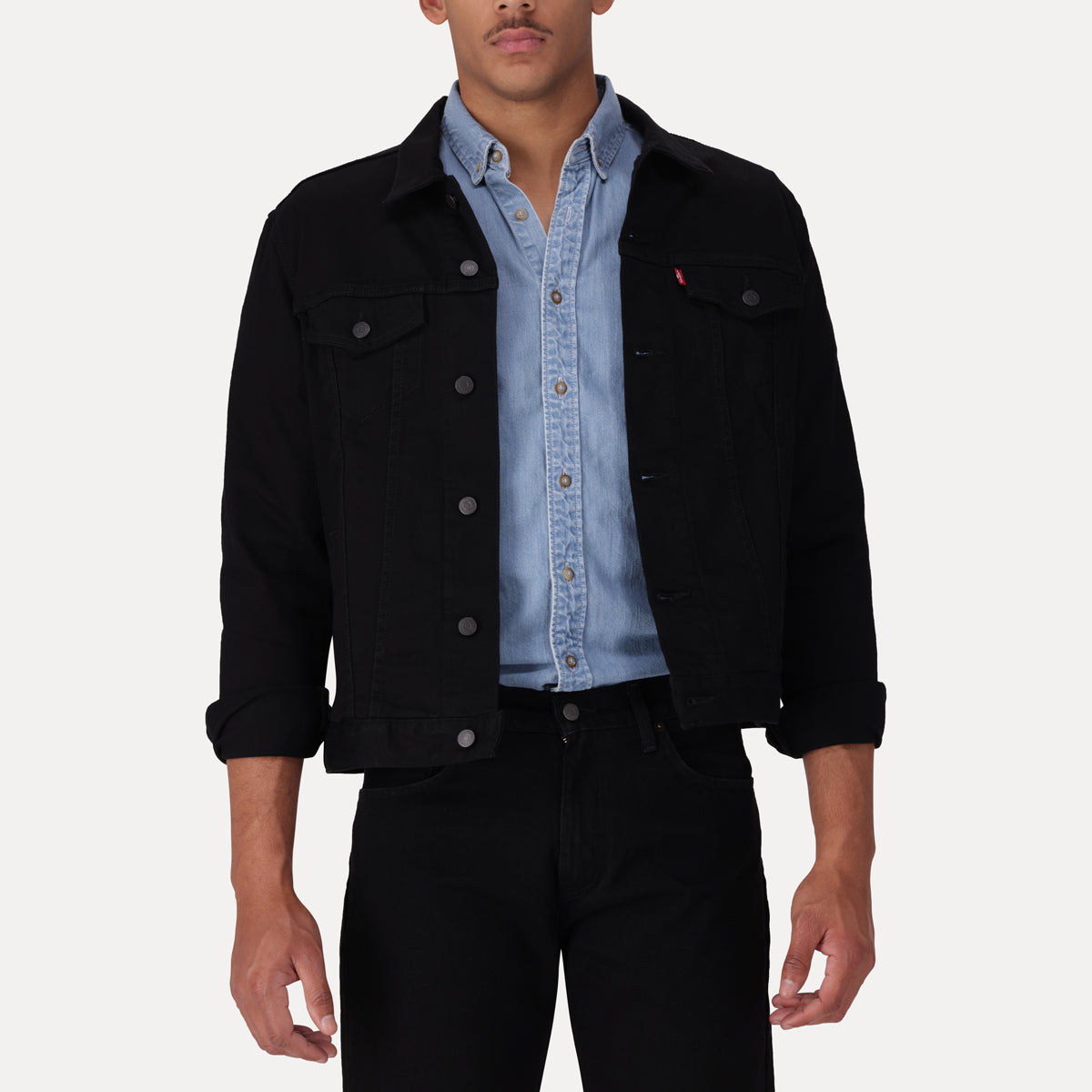 LEVI'S® MEN'S TRUCKER JACKET - BLACK