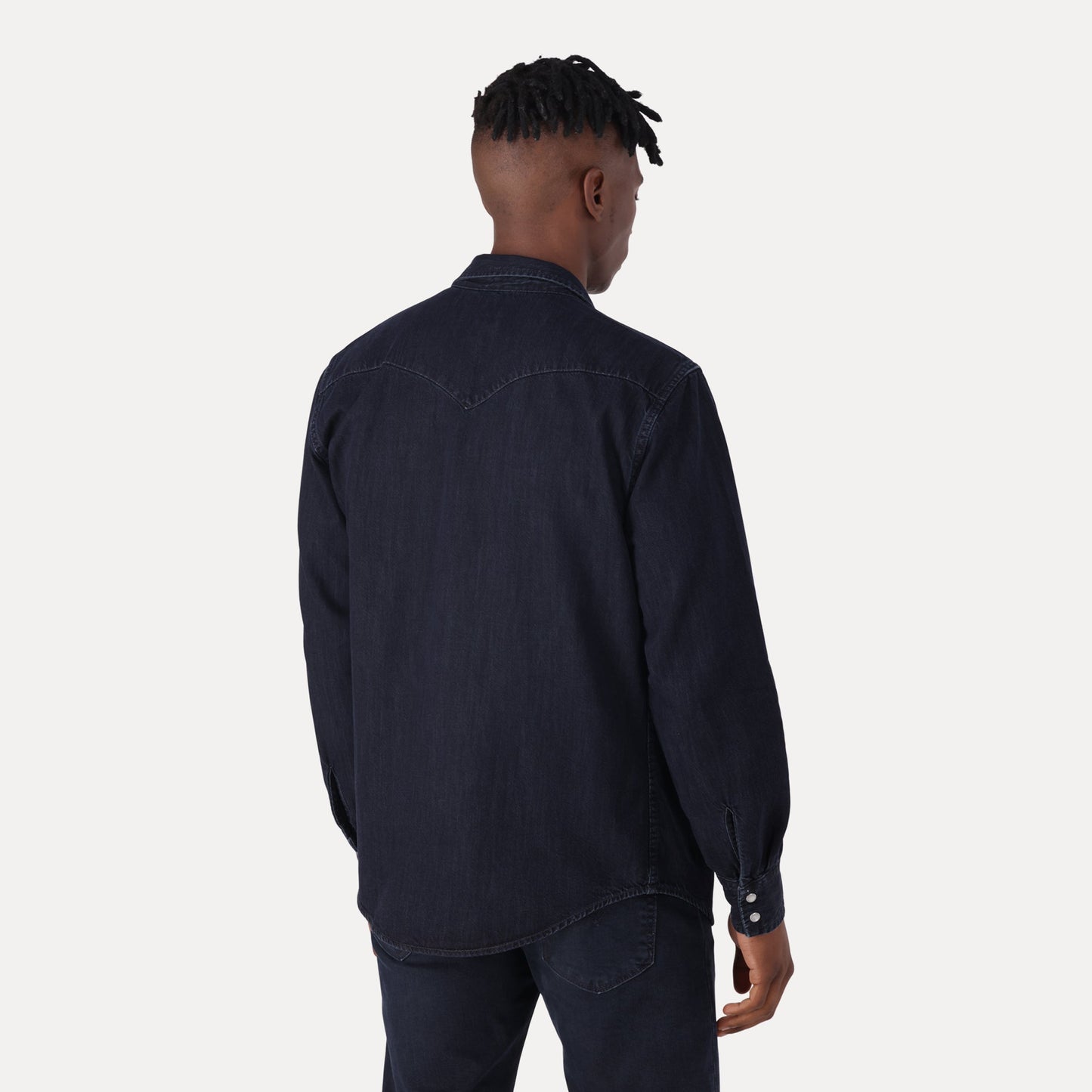 LEVI'S® MEN'S CLASSIC STANDARD FIT WESTERN SHIRT - BLUE