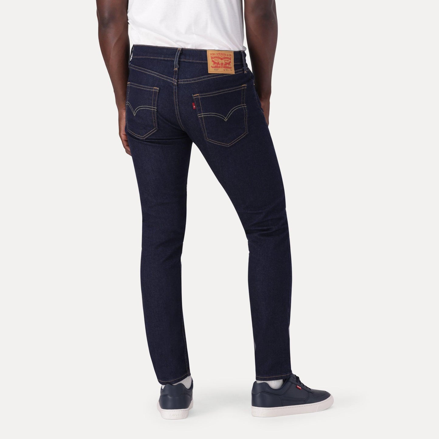 512™ SLIM TAPERED FIT JEANS - DARK INDIGO - FLAT FINISH