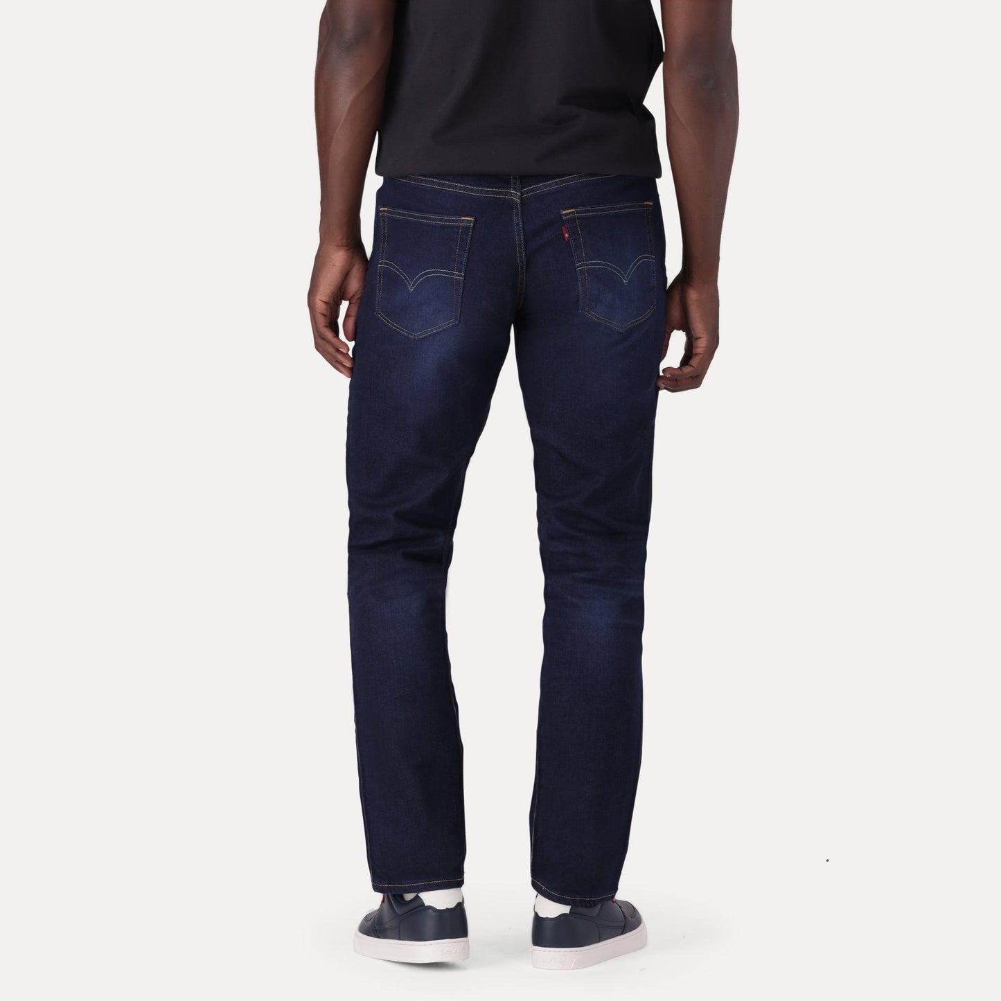 541™ ATHLETIC TAPER FIT JEANS - DARK INDIGO - WORN IN