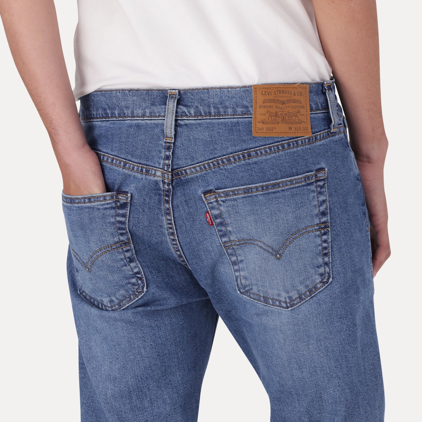 LEVI'S® MEN'S 502™ TAPER JEANS - MEDIUM WASH