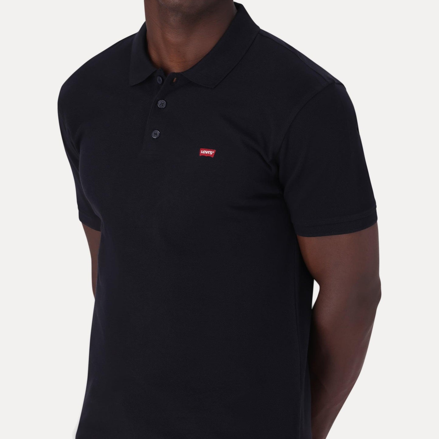 HOUSEMARK POLO SHIRT - BLACK
