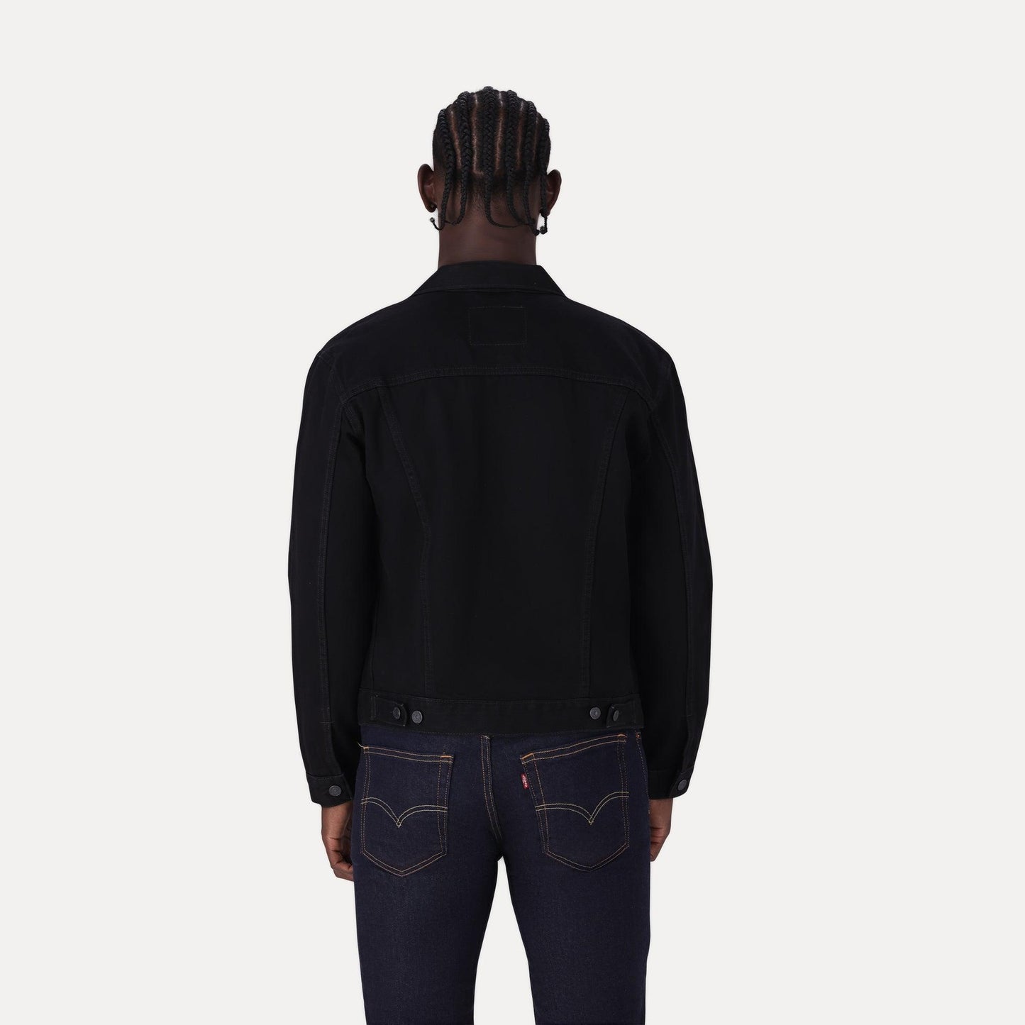 TRUCKER JACKET - BLACK