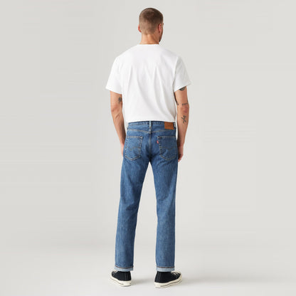 LEVI'S® MEN'S 505™ REGULAR JEANS - MED INDIGO - WORN IN