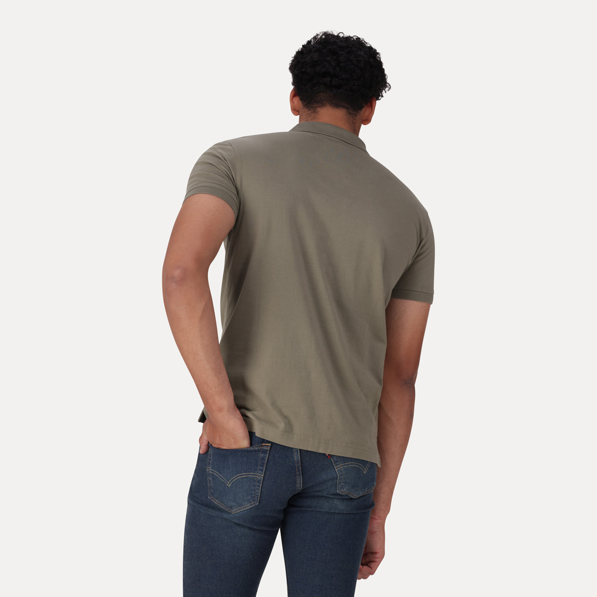 LEVI'S® MEN'S HOUSEMARK POLO SHIRT - GREEN