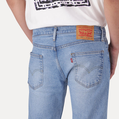 LEVI'S® MEN'S 502™ TAPER JEANS - MED INDIGO - WORN IN