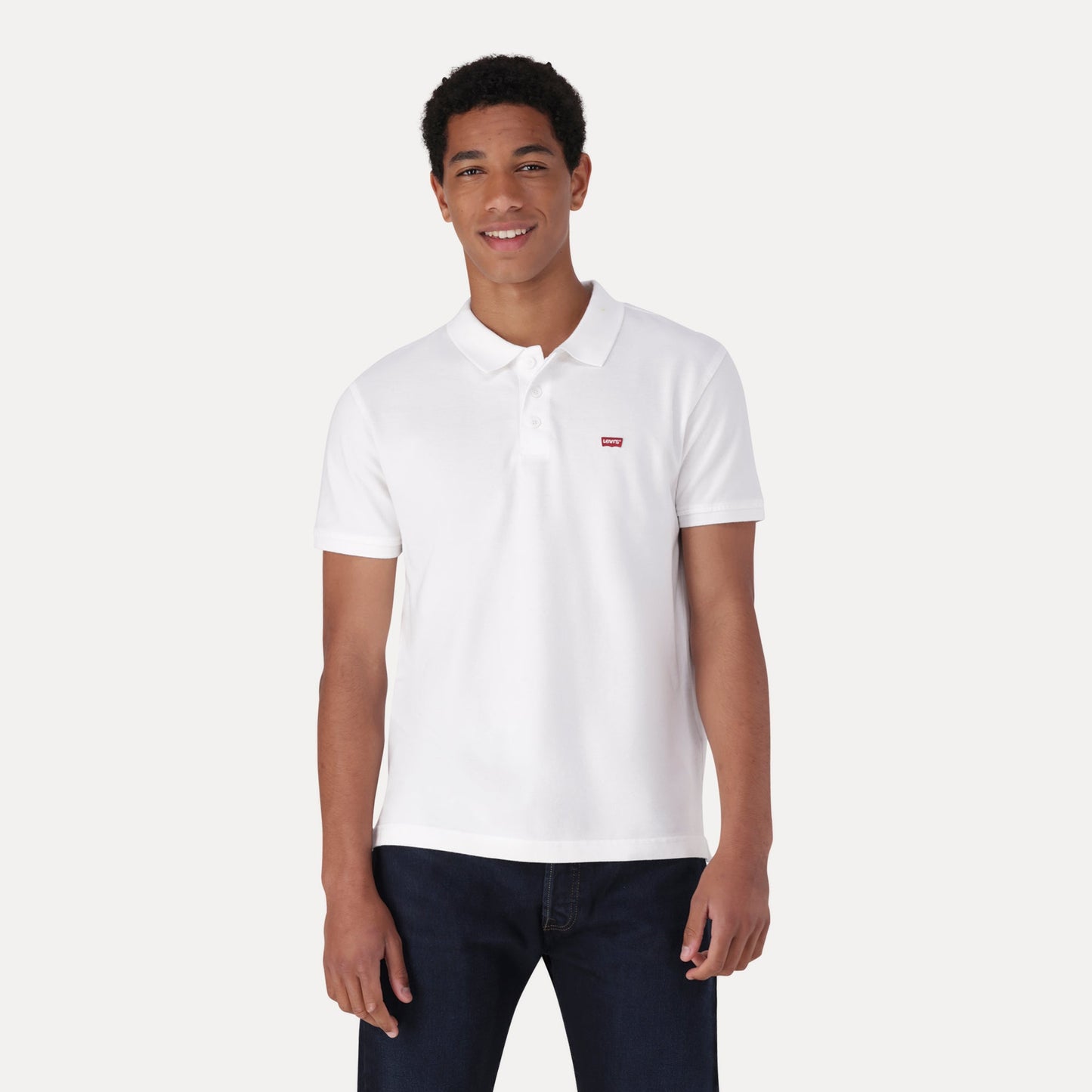 LEVI'S® MEN'S HOUSEMARK POLO SHIRT - WHITE
