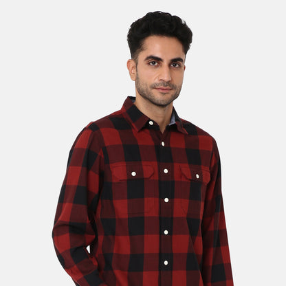 LEVI'S® MEN'S CLASSIC WORKER OVERSHIRT - BROWN