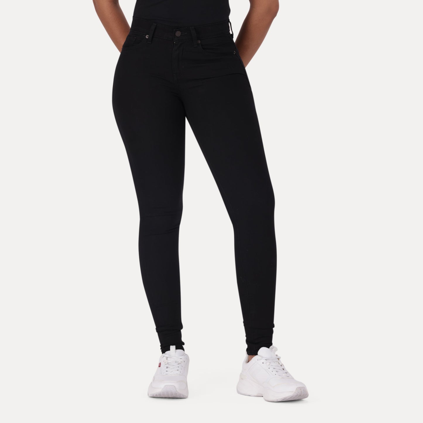 LEVI'S® CURVY SUPER SKINNY - BLACK