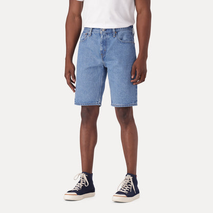 LEVI'S® MEN'S 405 STANDARD SHORTS - LIGHT INDIGO - FLAT FINISH