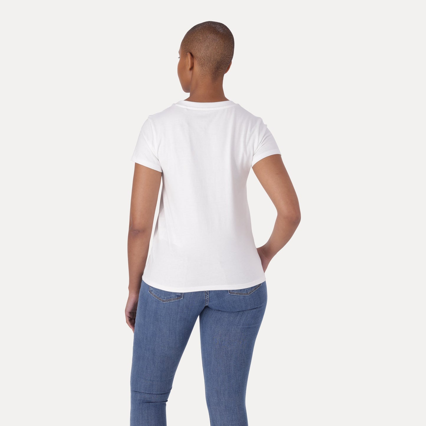 LEVI'S® WOMEN'S PERFECT V-NECK T-SHIRT - NEUTRAL