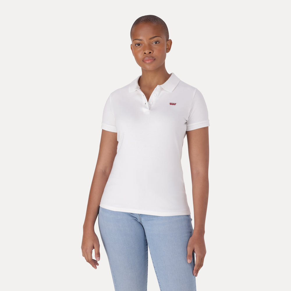 LEVI'S® WOMEN'S SLIM POLO SHIRT - NEUTRAL