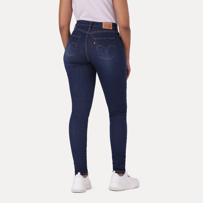 LEVI'S® CURVY SKINNY - DARK INDIGO - WORN IN