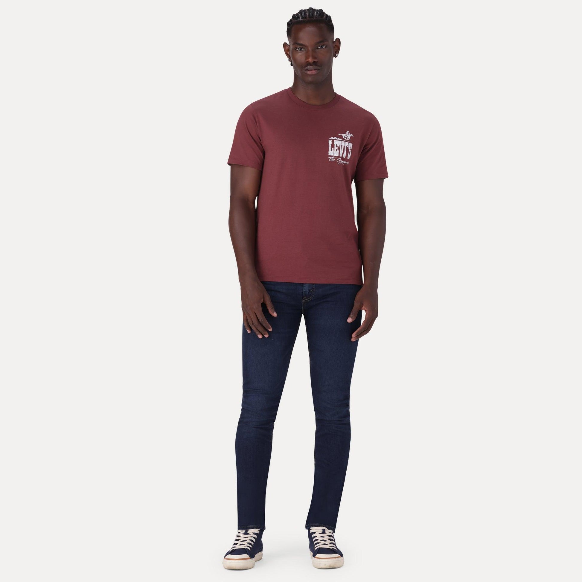 510™ SKINNY FIT JEANS - DARK INDIGO - FLAT FINISH