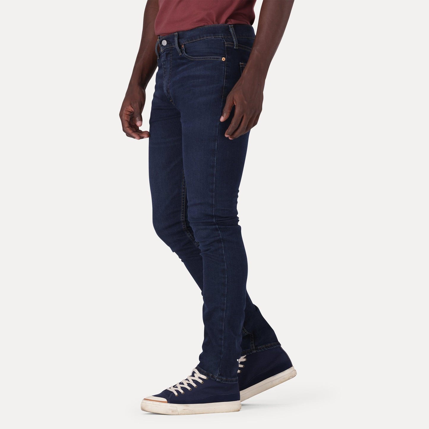 510™ SKINNY FIT JEANS - DARK INDIGO - FLAT FINISH