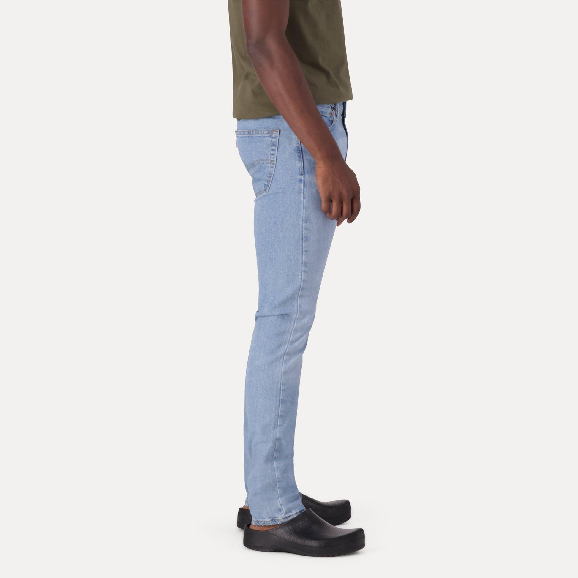 510™ SKINNY FIT JEANS - LIGHT INDIGO - WORN IN