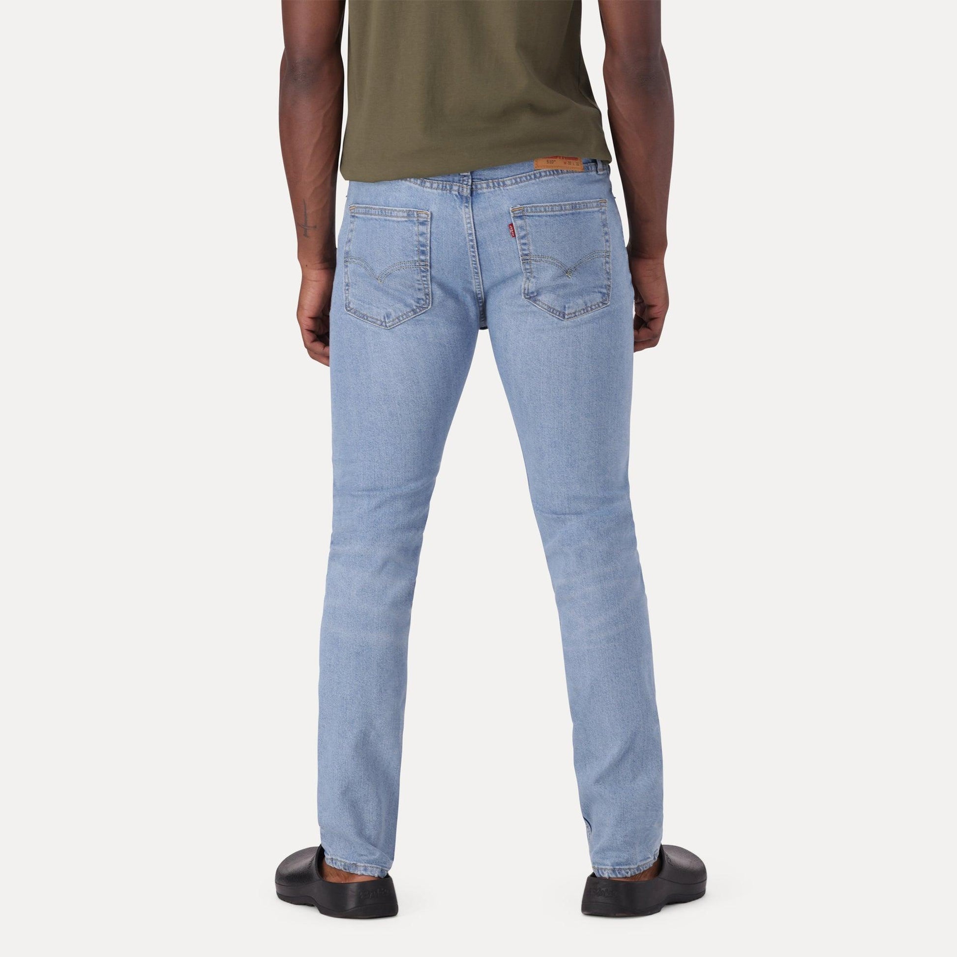 510™ SKINNY FIT JEANS - LIGHT INDIGO - WORN IN