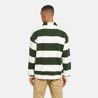 STERN COLLAR CREW CLUBHOUSE STRIPE KOMBU