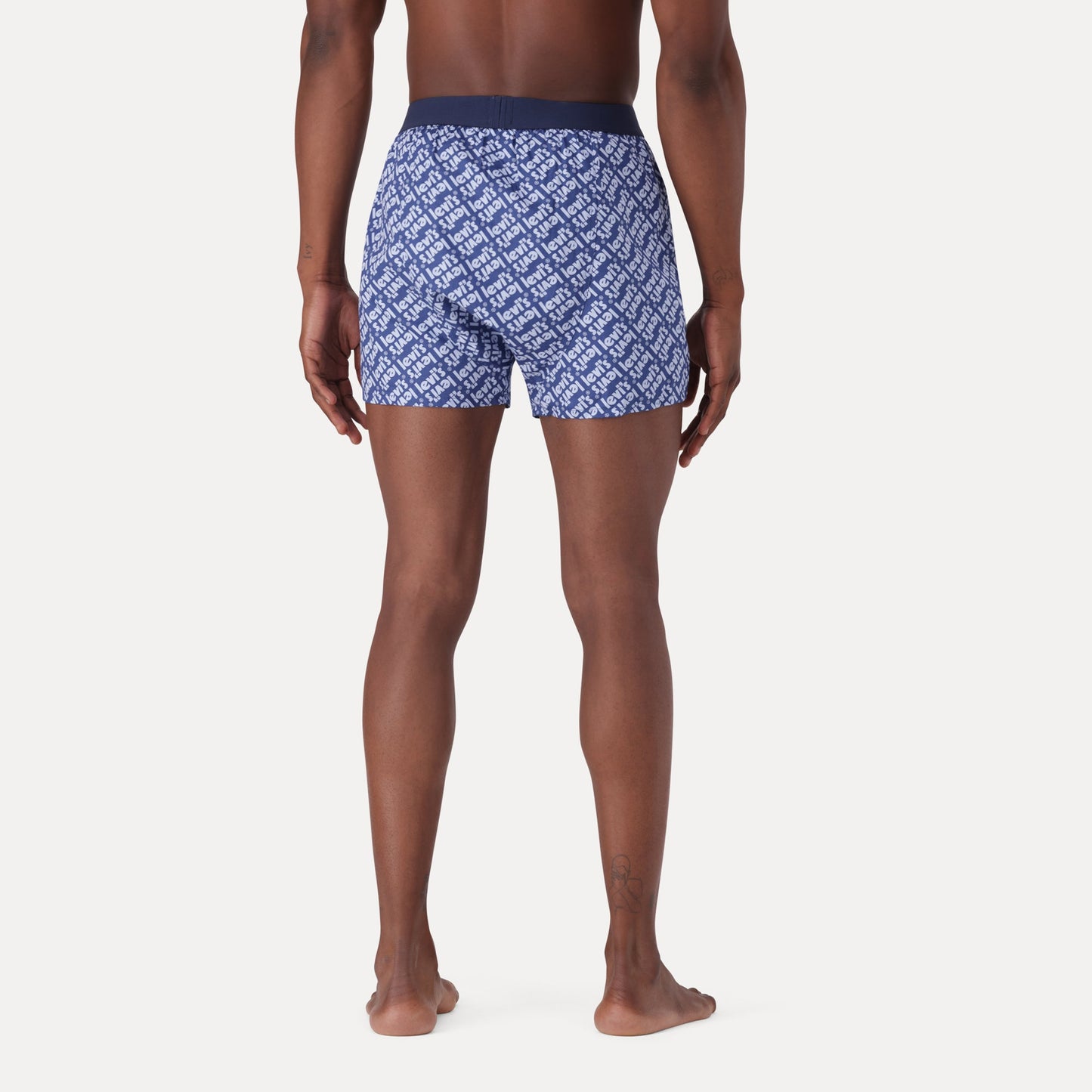 LEVI'S® MEN'S WOVEN CHAMBRAY BOXERS - BLUE
