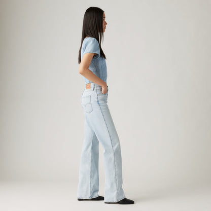 LEVI'S® WOMEN'S '94 BAGGY BOOTCUT JEANS - LIGHT INDIGO - FLAT FINISH