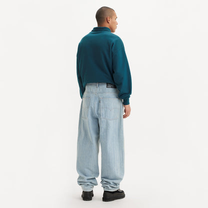 LEVI'S® SKATEBOARDING MEN'S SUPER STACK JEANS - LIGHT INDIGO - WORN IN