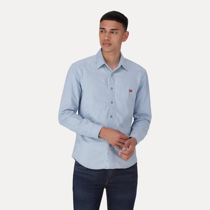LS BTTRY HM SHIRT SLIM Z OSBORNE LIGHT W