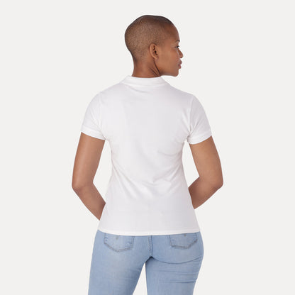 LEVI'S® WOMEN'S SLIM POLO SHIRT - NEUTRAL