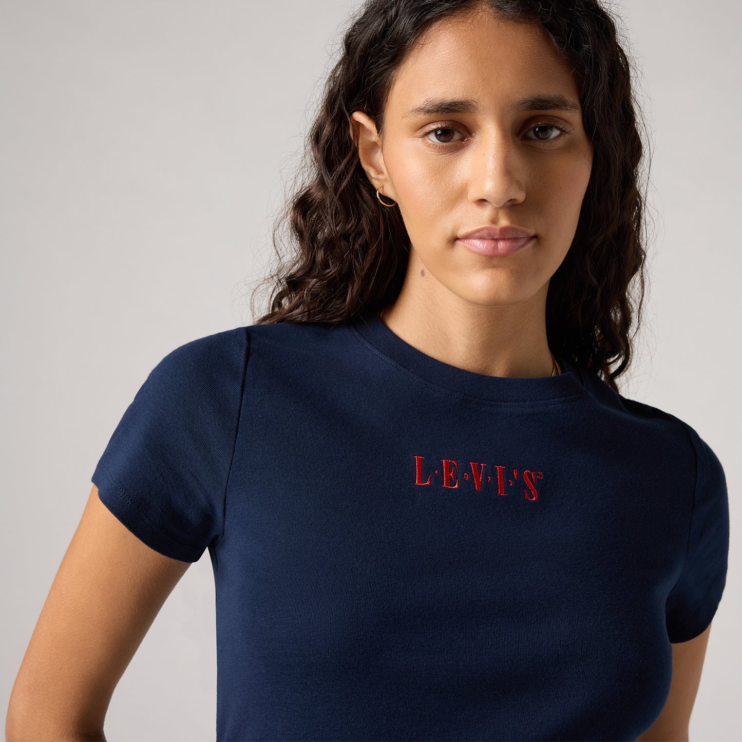 GR ESSENTIAL TEE SERIF 1873 NAVY BLAZER