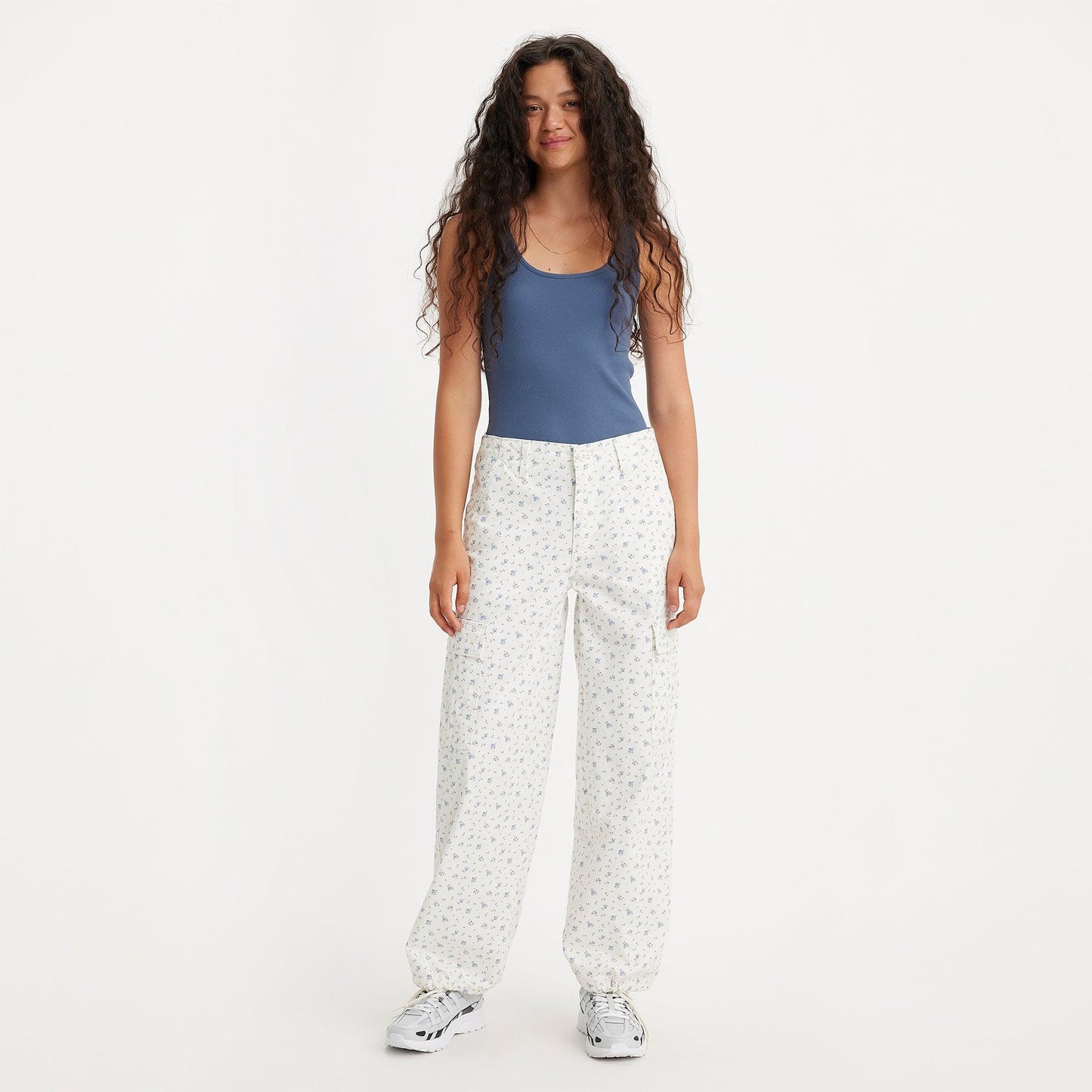 '94 BAGGY CARGO PANTS - WHITE