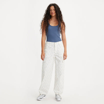 '94 BAGGY CARGO PANTS - WHITE