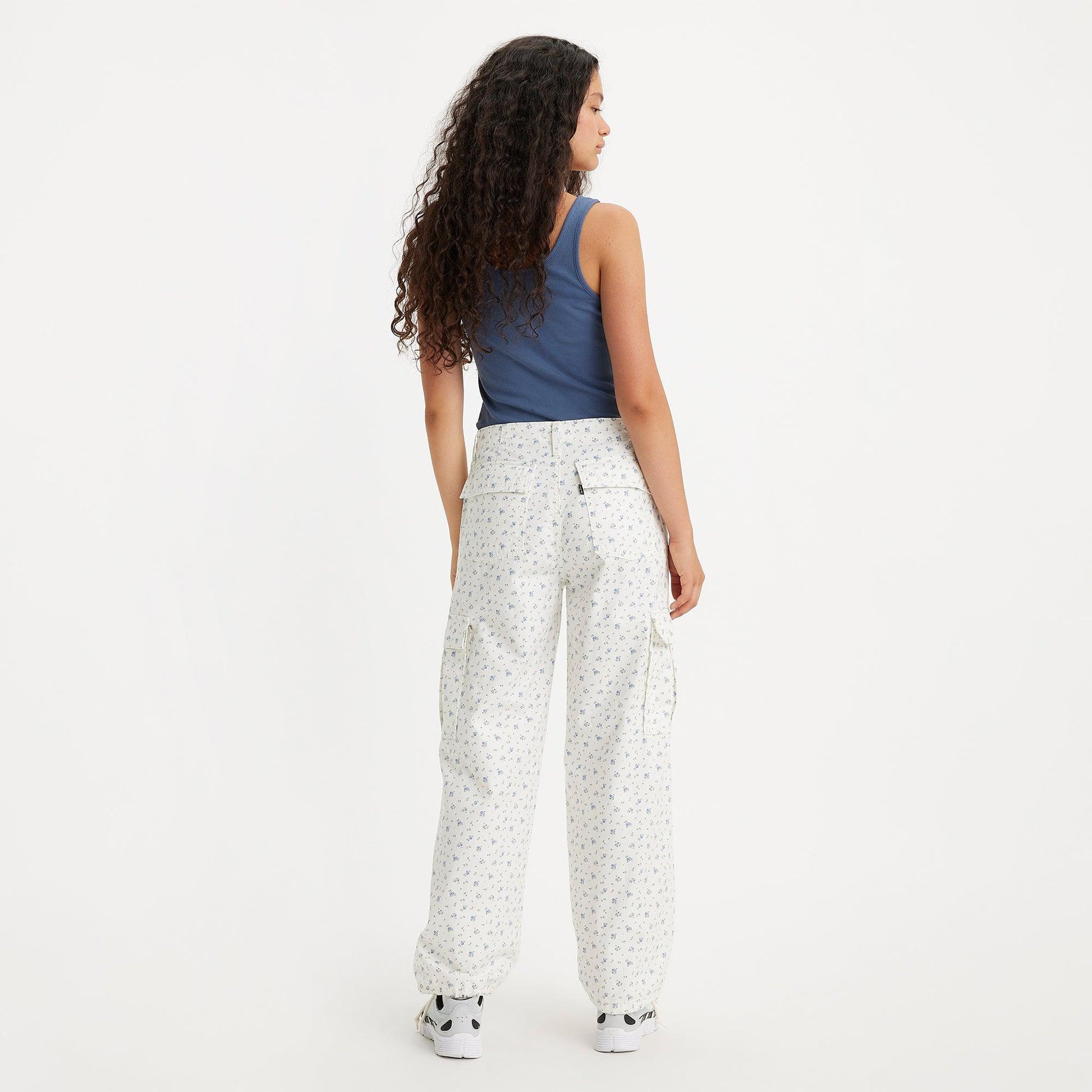 '94 BAGGY CARGO PANTS - WHITE