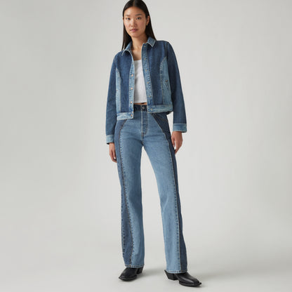 WEDGIE BOOT WESTERN PRACTICALLY PIECED