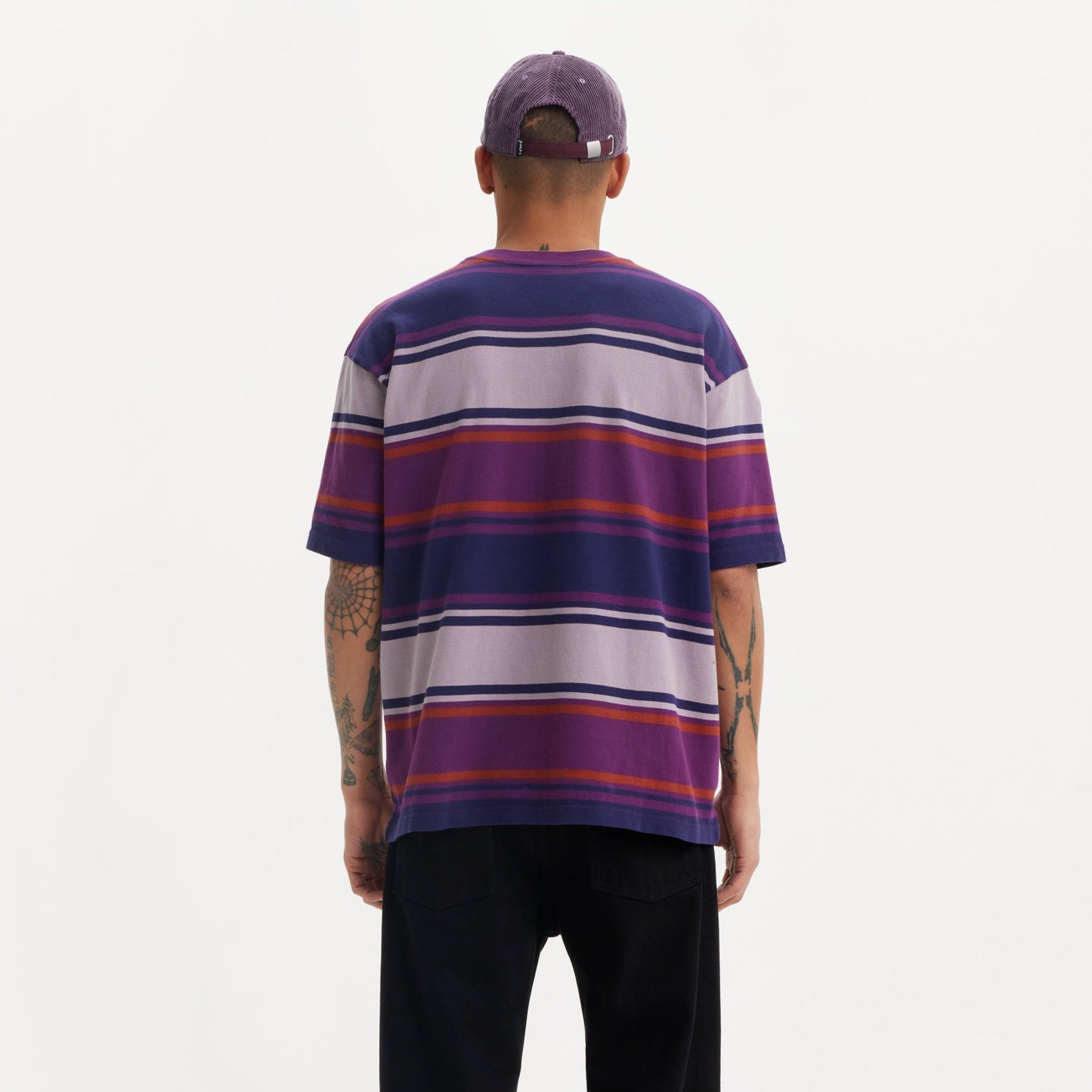 LEVI'S® SKATEBOARDING MEN'S GRAPHIC BOXY T-SHIRT - PURPLE