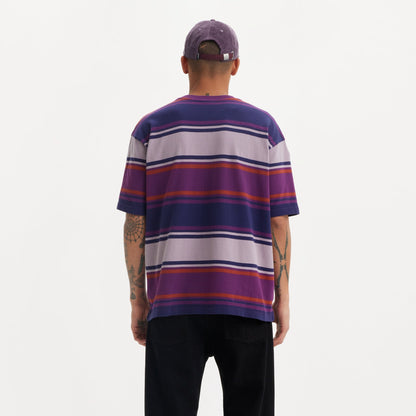 LEVI'S® SKATEBOARDING MEN'S GRAPHIC BOXY T-SHIRT - PURPLE