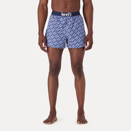 LEVI'S® MEN'S WOVEN CHAMBRAY BOXERS - BLUE