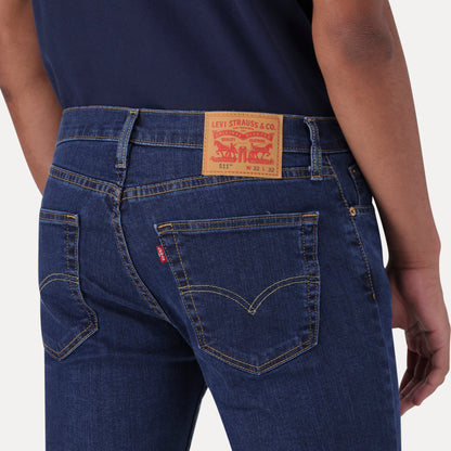 LEVI'S® MEN'S 511™ SLIM JEANS - DARK INDIGO - WORN IN