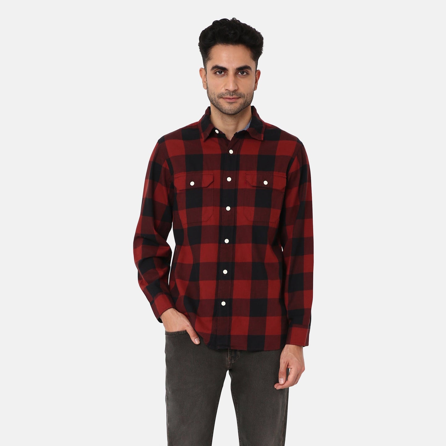 LEVI'S® MEN'S CLASSIC WORKER OVERSHIRT - BROWN