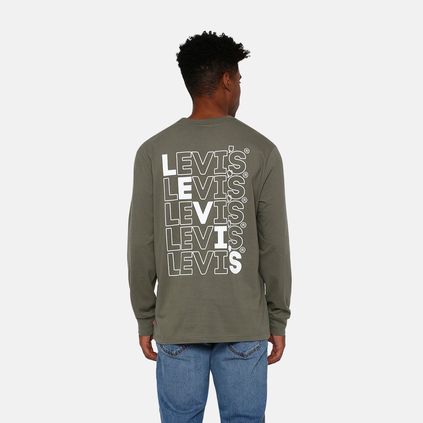 LEVI'S®  MEN'S GRAPHIC TEE  - GREY
