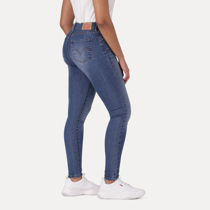 LEVI'S® WOMEN'S LEVI'S® CURVY SKINNY - MED INDIGO - WORN IN