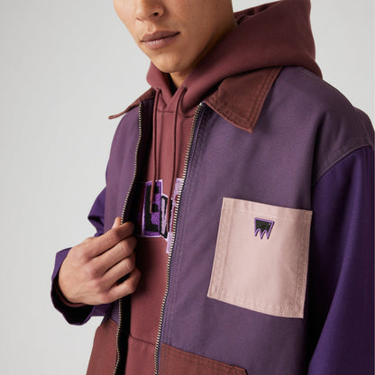 LEVI'S® SKATEBOARDING MEN'S GARAGE JACKET - PURPLE