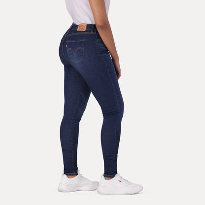 LEVI'S® CURVY SKINNY - DARK INDIGO - WORN IN
