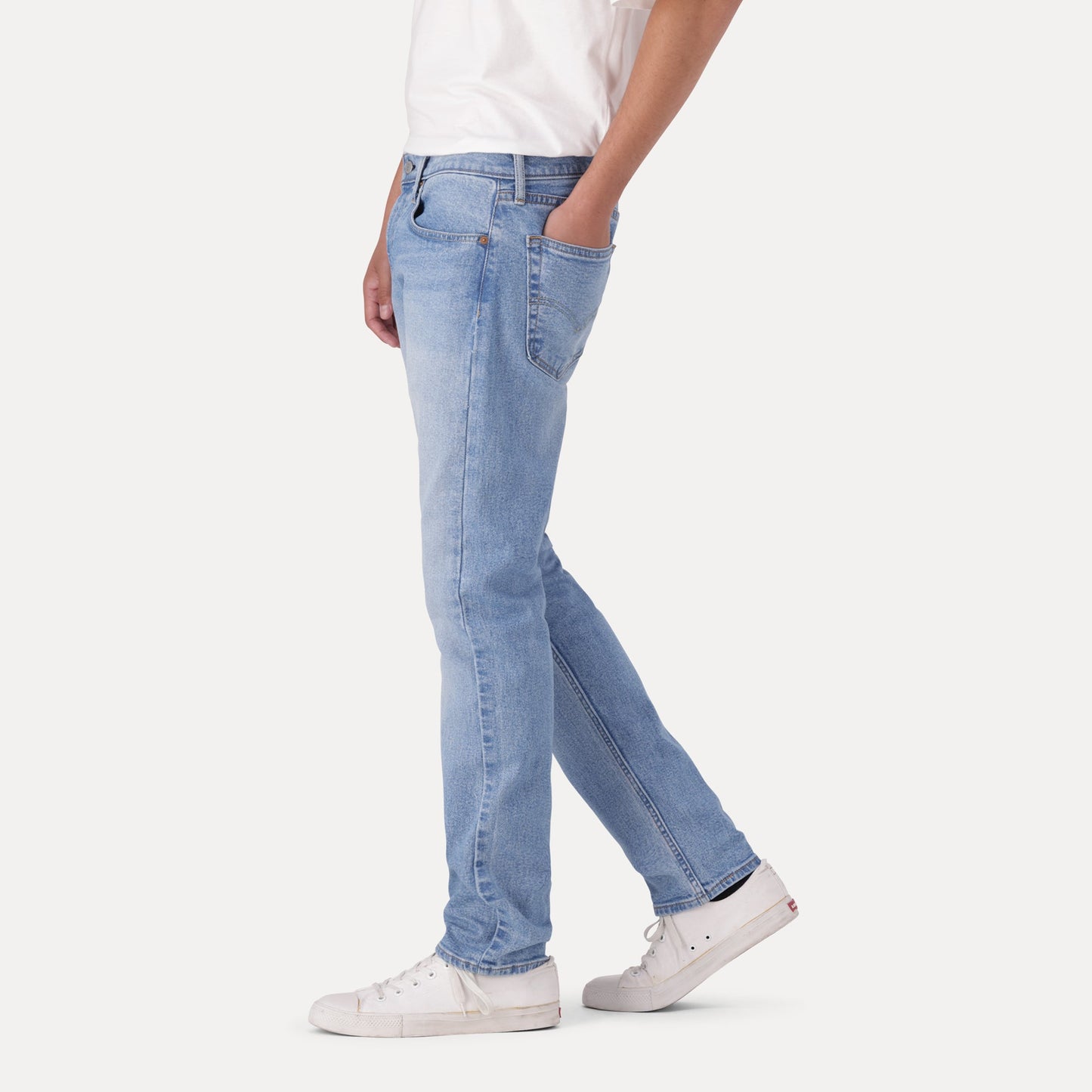 LEVI'S® MEN'S 502™ TAPER JEANS - MED INDIGO - WORN IN