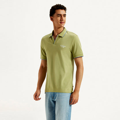 LEVI’S® MEN'S SOLID SLIM FIT POLO T-SHIRT - GREEN