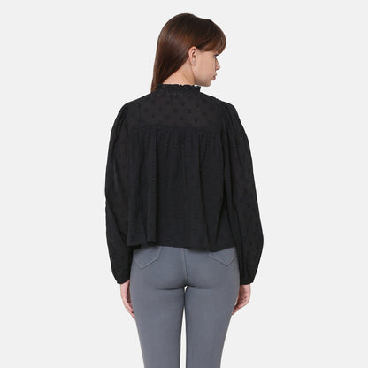 LEVI'S® WOMEN'S LUCIA BLOUSE - BLACK