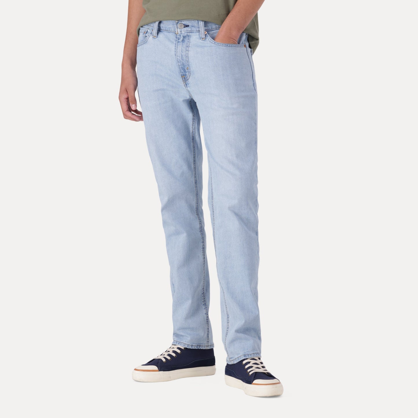 LEVI'S® MEN'S 541™ ATHLETIC TAPER JEANS - LIGHT INDIGO - WORN IN