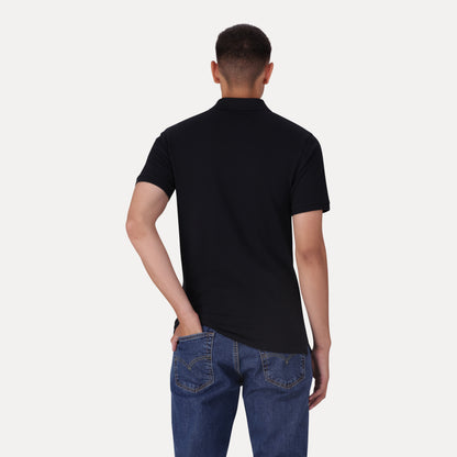 LEVI'S® MEN’S SLIM HOUSEMARK POLO SHIRT - BLACK
