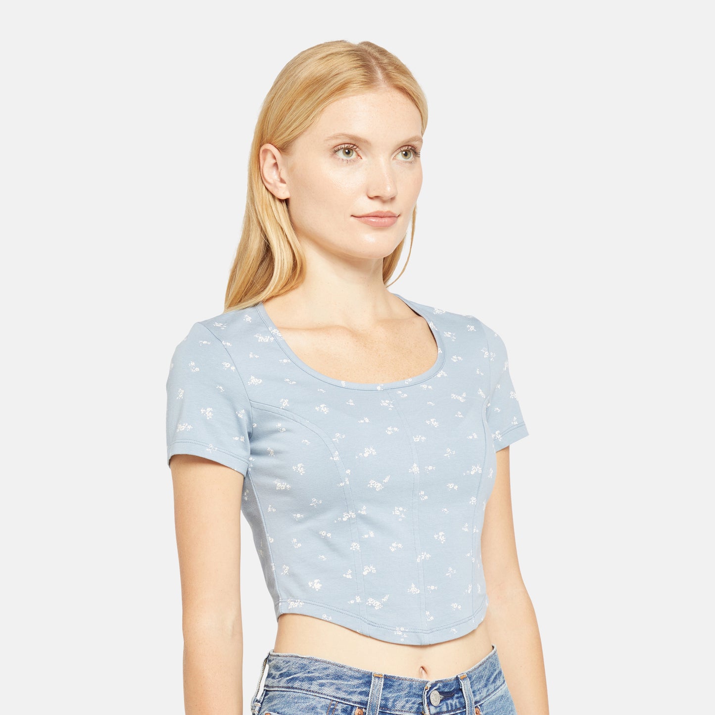 LEVI'S® WOMEN'S LYRA TEE - BLUE