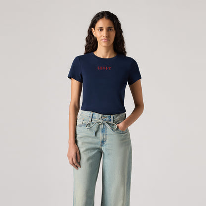 GR ESSENTIAL TEE SERIF 1873 NAVY BLAZER