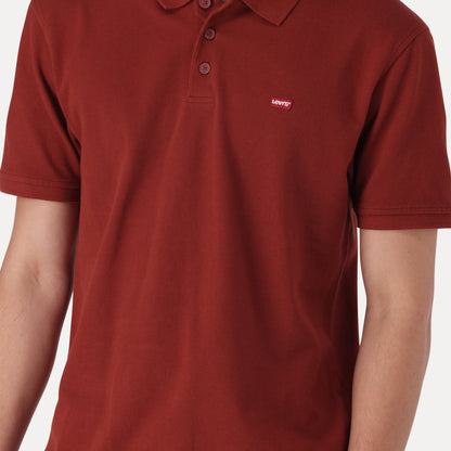 AMA HM POLO FIRED BRICK- RED